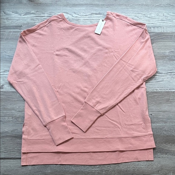 Sweaty Betty by Anthropologie Pink sweater sizes Medium - Picture 1 of 9